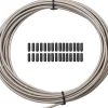 Jagwire Cables & Housing|Sport Derailleur Cable Housing (Titanium) (4.5mm) (10 Meters)