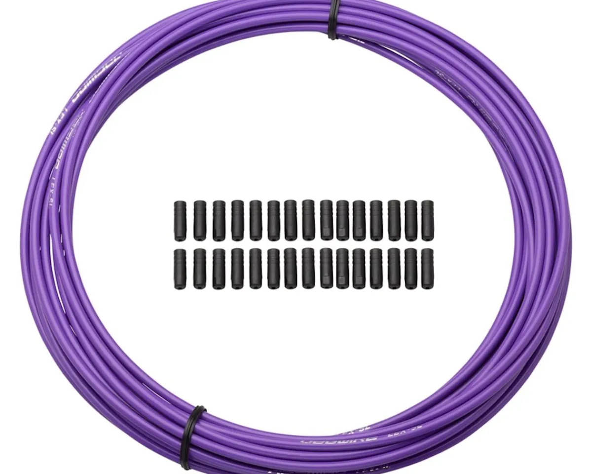 Jagwire Cables & Housing|Sport Derailleur Cable Housing (Purple) (4mm) (10 Meters)