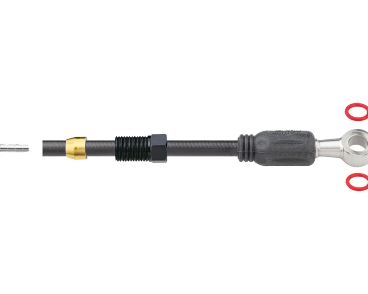 Jagwire Brakes|Cables & Housing|Sport Mineral Oil Hydraulic Hose Kit (Black) (2000mm) (For Shimano XTR/XT/SLX/Saint/Zee/Alfine)