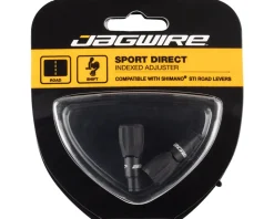 Jagwire Cables & Housing|Derailleurs & Parts|Sport 4mm Direct Rocket II Shift Cable Tension Adjusters (Black) (Pair)