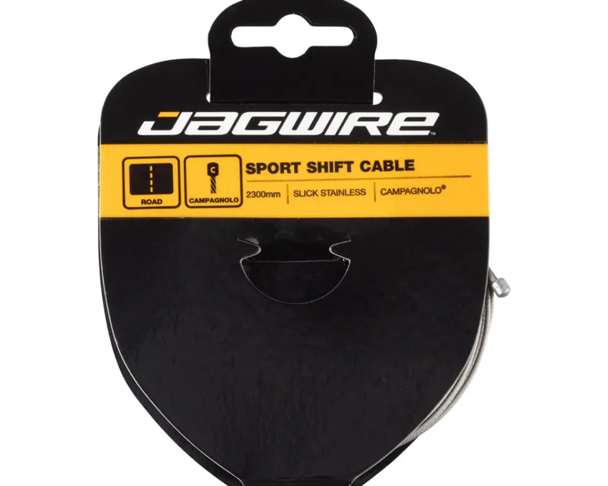 Jagwire Cables & Housing|Sport Slick Derailleur Cable (Campagnolo) (1.1mm) (2300mm) (1 Pack) (Stainless)