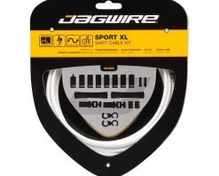 Jagwire Cables & Housing|Sport XL Shift Cable Kit (White) (For Shimano/SRAM)
