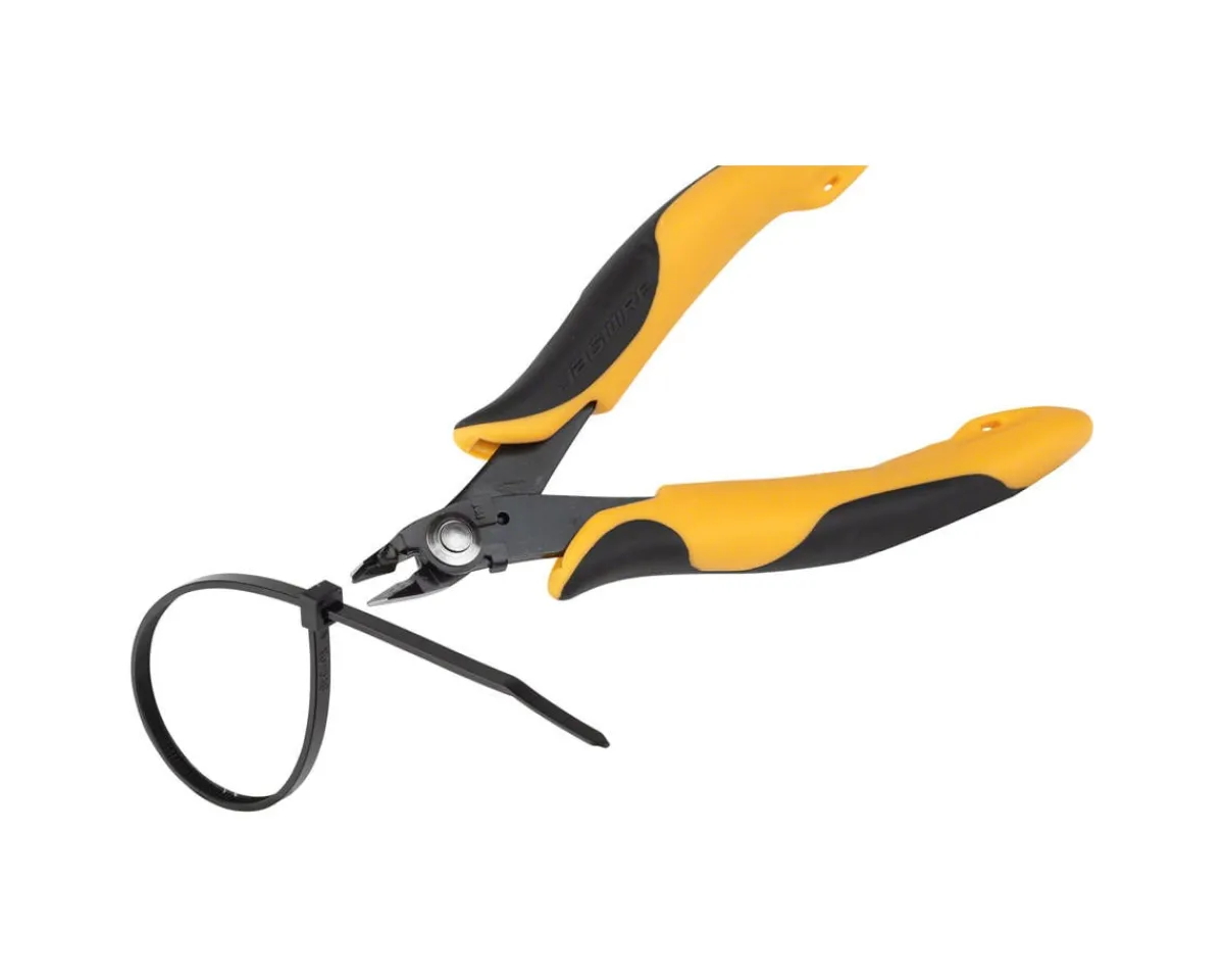 Jagwire Tools|Sport Zip-Tie Flush Cutter w/Holding Function (Yellow/Black)