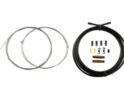 Jagwire Brakes|Cables & Housing|Universal Sport Brake Cable Kit (Purple) (Stainless) (Road & Mountain) (1.5mm) (1350/2350mm) (w/ Housing)