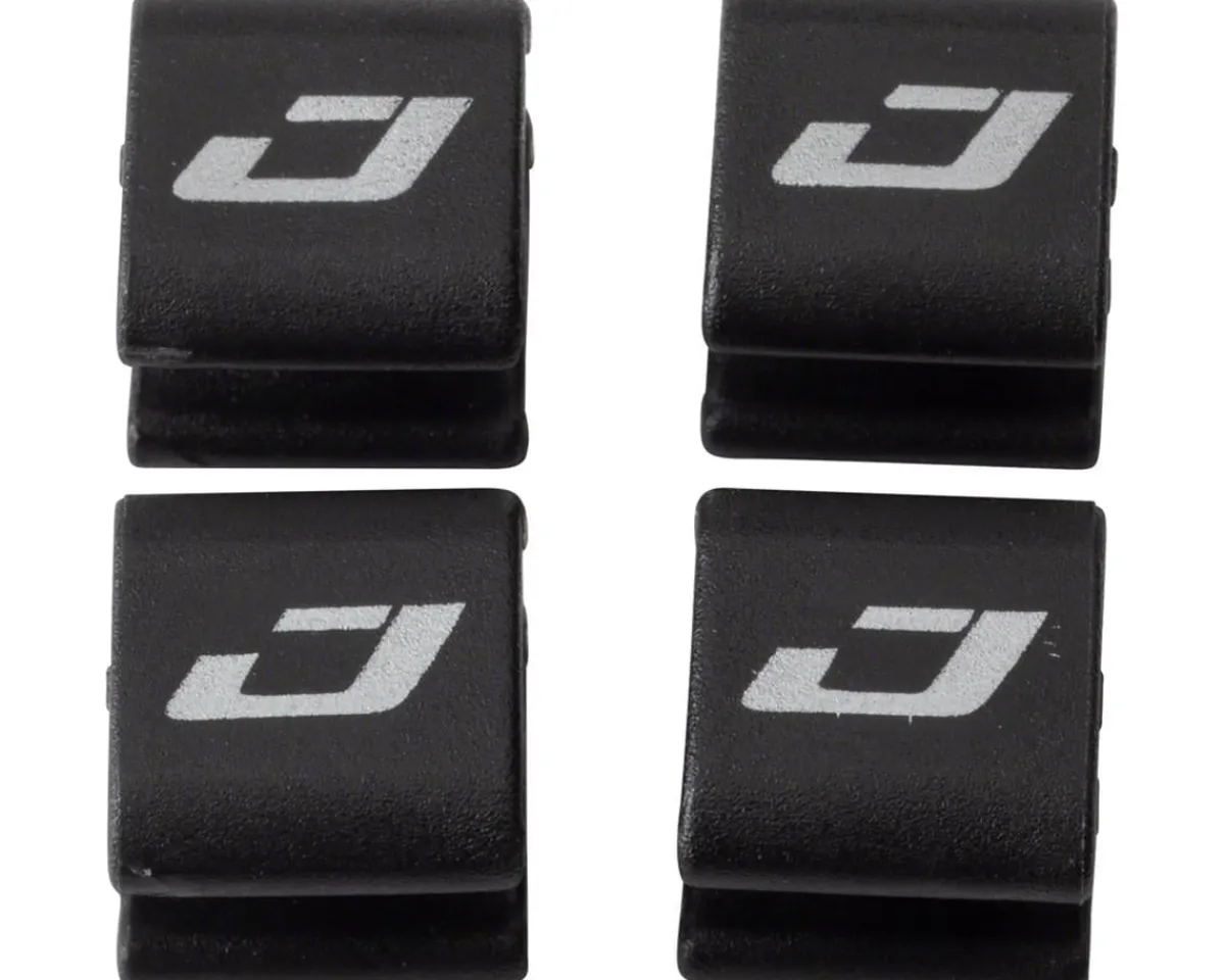 Jagwire Cables & Housing|Wire Hooks (Black) (Pack of 4) (4mm to 4mm Housing/Hose)