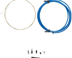 Jagwire Cables & Housing|1x Pro Shift Kit (Blue) (For Shimano/SRAM) (Mountain & Road) (1.1mm) (2800mm) (Cable & Housing)