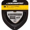 Jagwire Cables & Housing|2x Sport Shift Cable Kit (Black) (For Shimano/SRAM) (1.1mm) (1500/2300mm) (Cables & Housing)