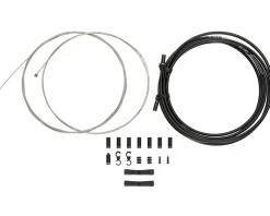 Jagwire Cables & Housing|2x Sport Shift Cable Kit (Carbon Silver) (For Shimano/SRAM) (1.1mm) (1500/2300mm) (Cables & Housing)