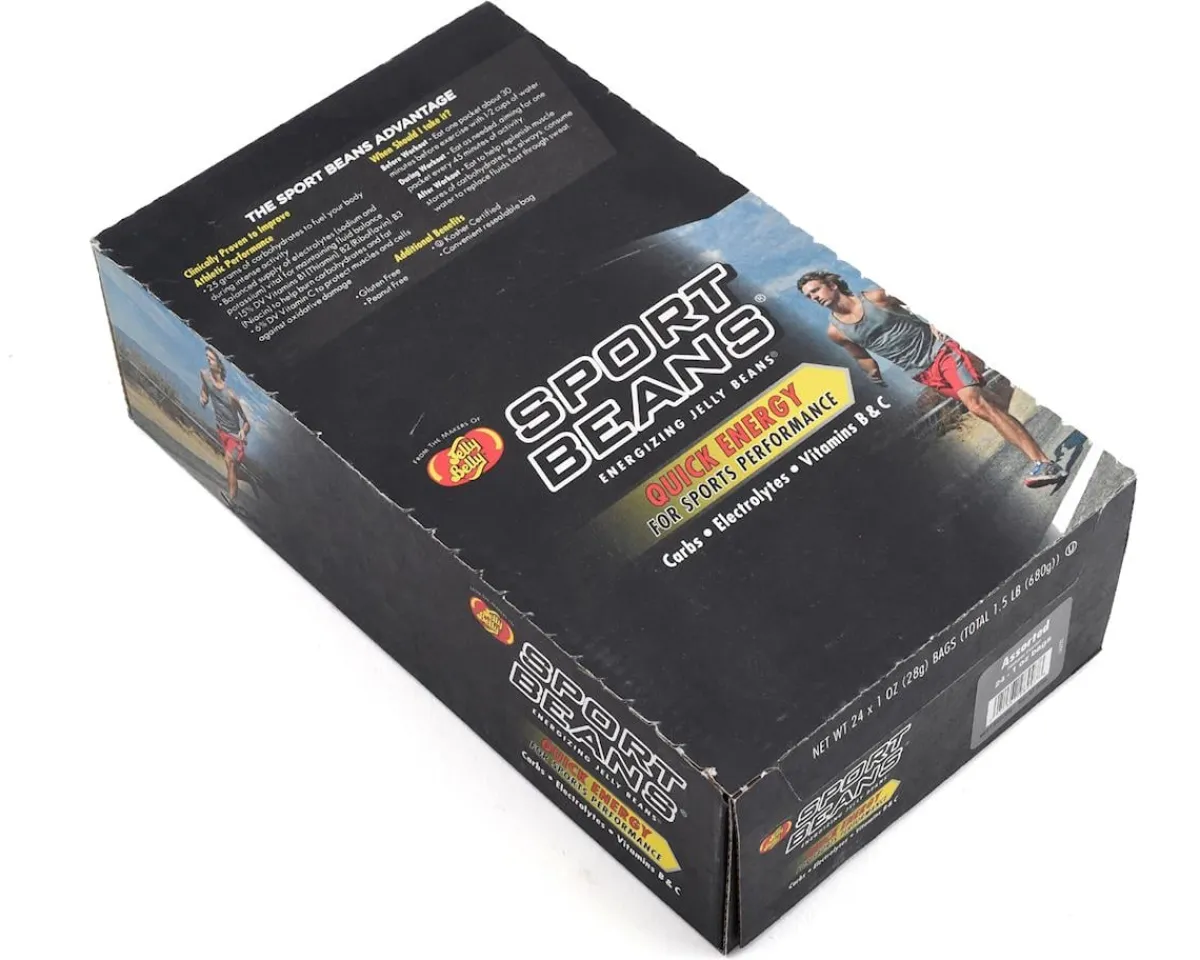 Jelly Belly Nutrition & Skin Care|Sport Beans (Assorted) (24 | 1.0oz Packets)