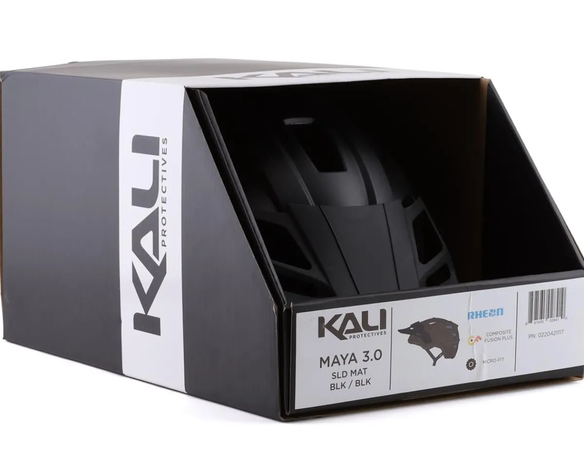 Kali Helmets|Clothing Sale|Maya 3.0 Mountain Helmet (Solid Matte Black) (S/M)