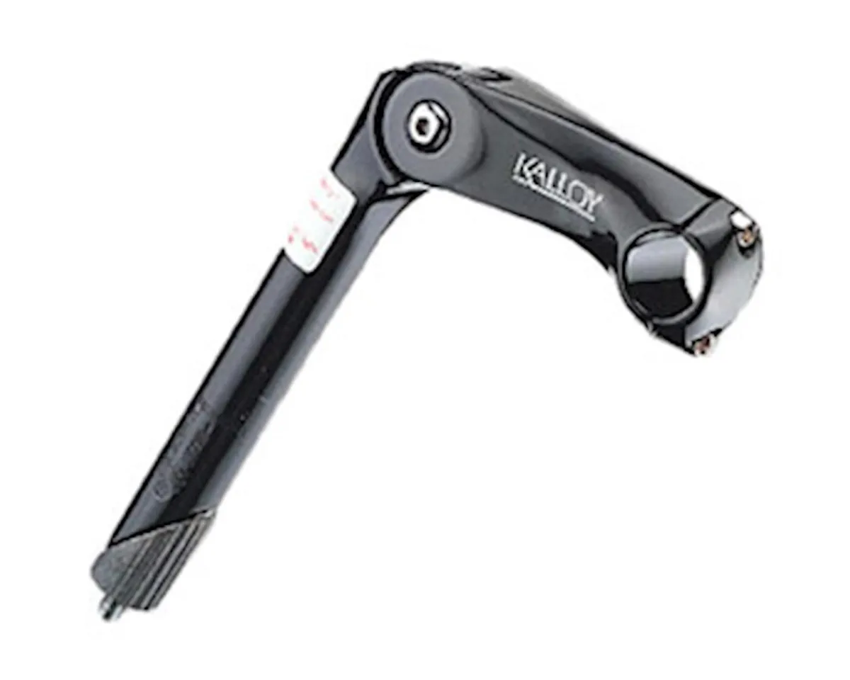Kalloy Stems & Parts|AL-809 Adjustable Quill Stem (Black) (25.4mm Clamp) (110mm) (Adjustable)
