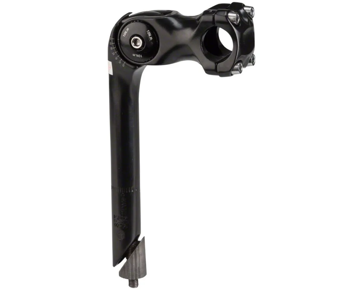 Kalloy Stems & Parts|Uno 822 Stem (Black) (25.4mm) (100mm) (Adjustable) (1" Threaded Steerer)