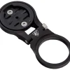 K-Edge Bike Computers|Mounts & Handlebar Accessories|Adjustable Stem Mounts (Black) (Garmin Insert)
