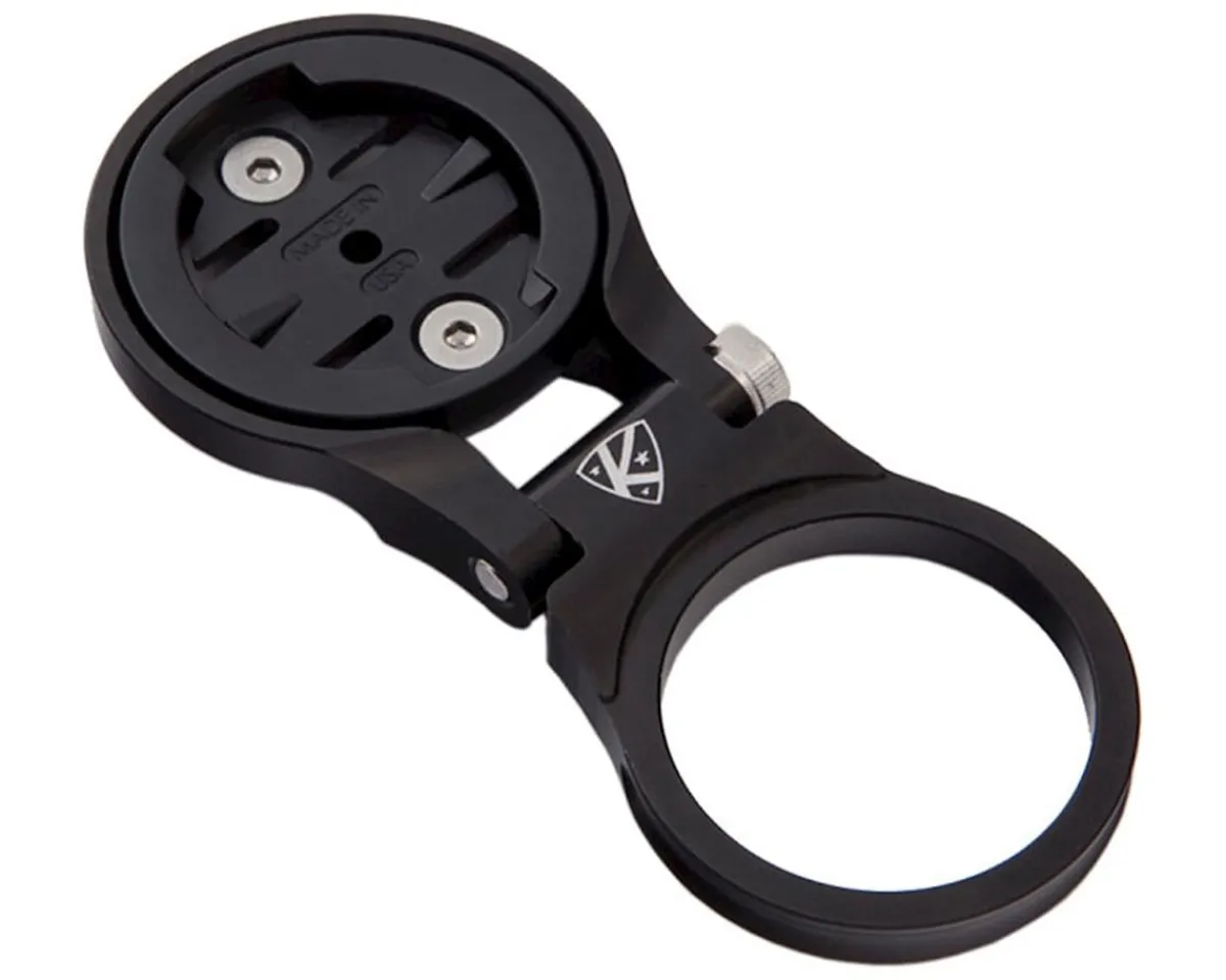 K-Edge Bike Computers|Mounts & Handlebar Accessories|Adjustable Stem Mounts (Black) (Garmin Insert)