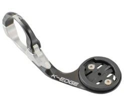 K-Edge Bike Computers|Mounts & Handlebar Accessories|Garmin Race Mount (Black/Silver) (31.8mm)