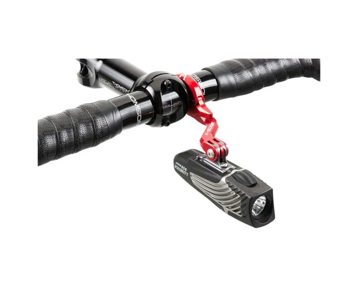K-Edge Mounts & Handlebar Accessories|Go Big Pro On-Center 3 Prong Mount (31.8mm)