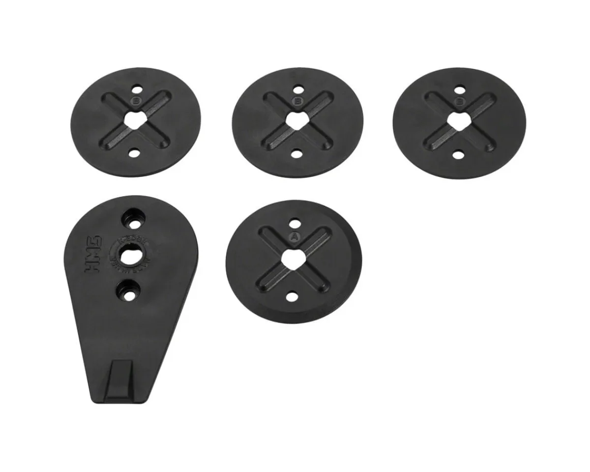 K-Edge Bike Computers|Mounts & Handlebar Accessories|Hammerhead Mounting System Insert Kit (Black) (Karoo Computers)