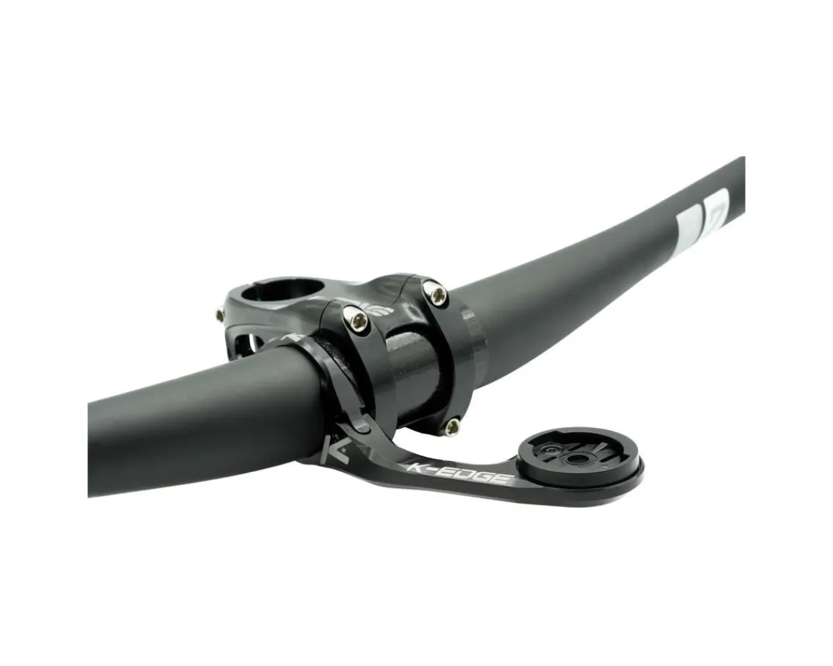 K-Edge Bike Computers|Mounts & Handlebar Accessories|35mm Max XL Mount (Black Anodized) (Garmin Insert)