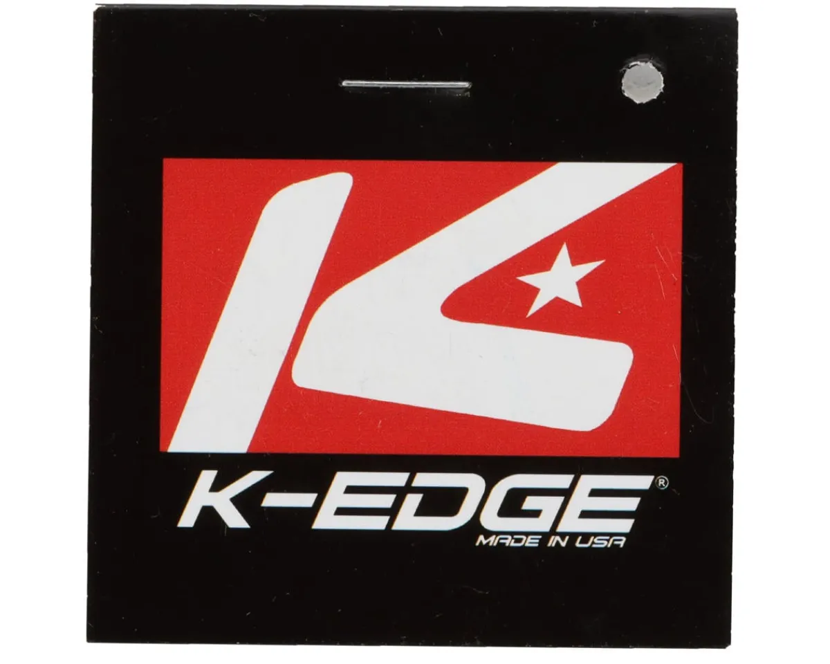 K-Edge Bike Computers|Off-Set Spacer (Black) (Garmin Edge 1050)