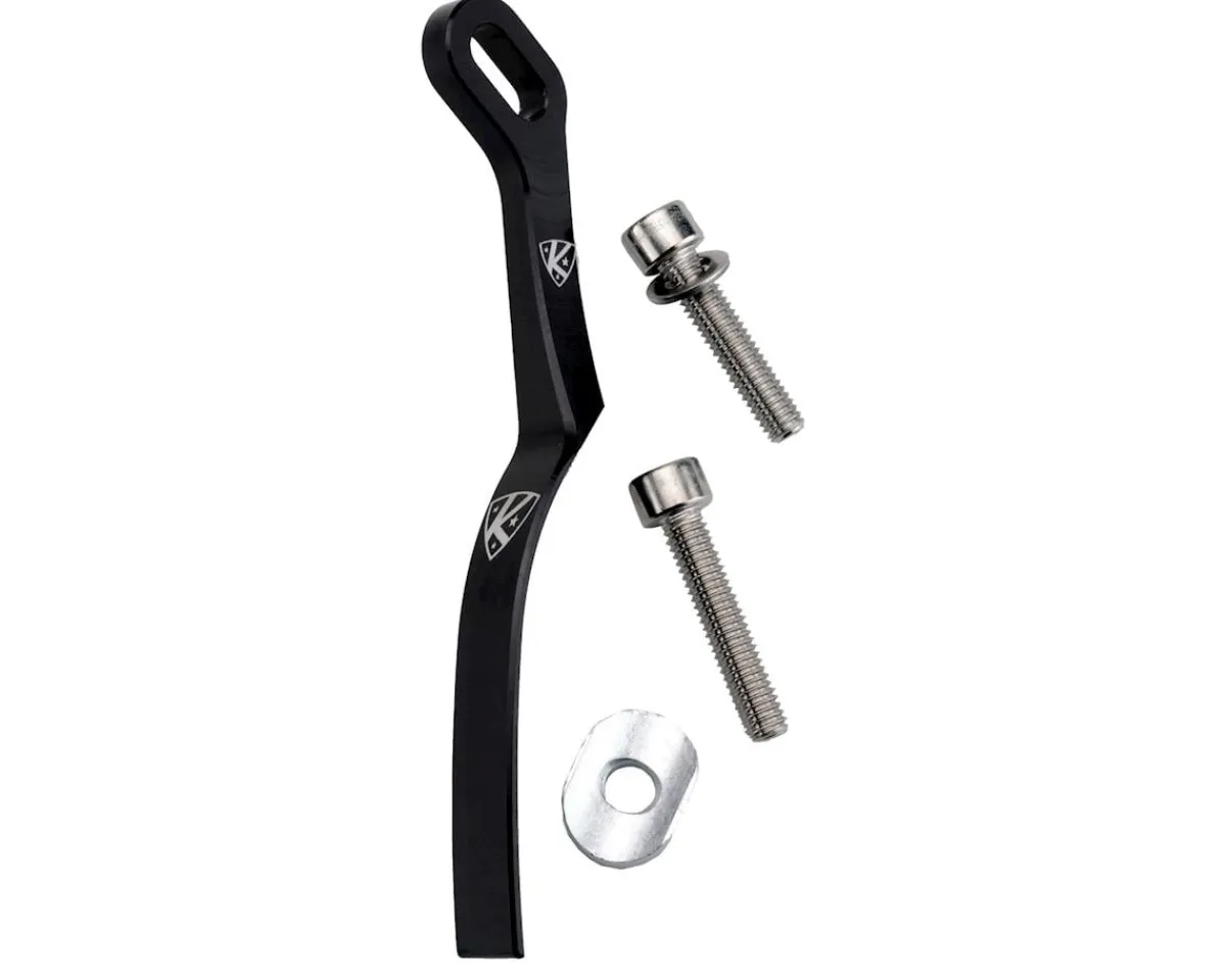 K-Edge Chainrings & Accessories|Road Braze-On Chain Catcher (Black)