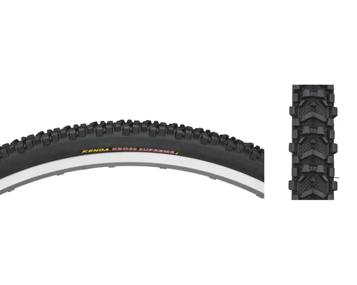 Kenda Tires|Kross Supreme Hybrid Tire (Black) (700c) (35mm) (Folding)