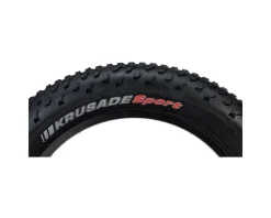 Kenda E-Bike Parts|Tires|Krusade Fat E-Bike Tire (Black) (20") (4.0") (Wire) (Compatible with RadRunner)