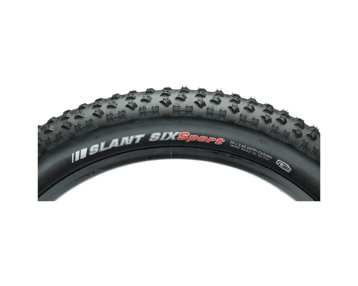 Kenda Tires|Slant 6 Mountain Tire (Black) (20") (2.6") (406 ISO) (Wire) (L3R)