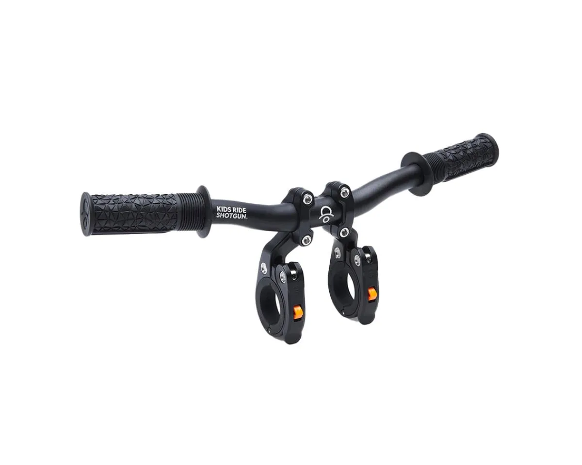 Kids Ride Shotgun Racks, Fenders, & Trailers|Pro Handlebars (Black)