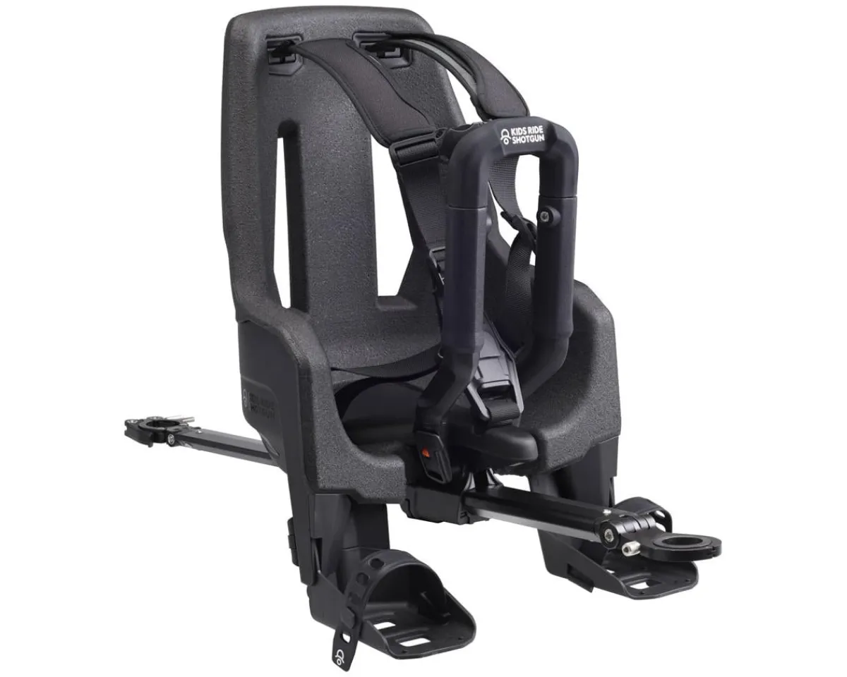 Kids Ride Shotgun Racks, Fenders, & Trailers|Shotgun Pro Evo 2-in-1 Child Seat (Black)