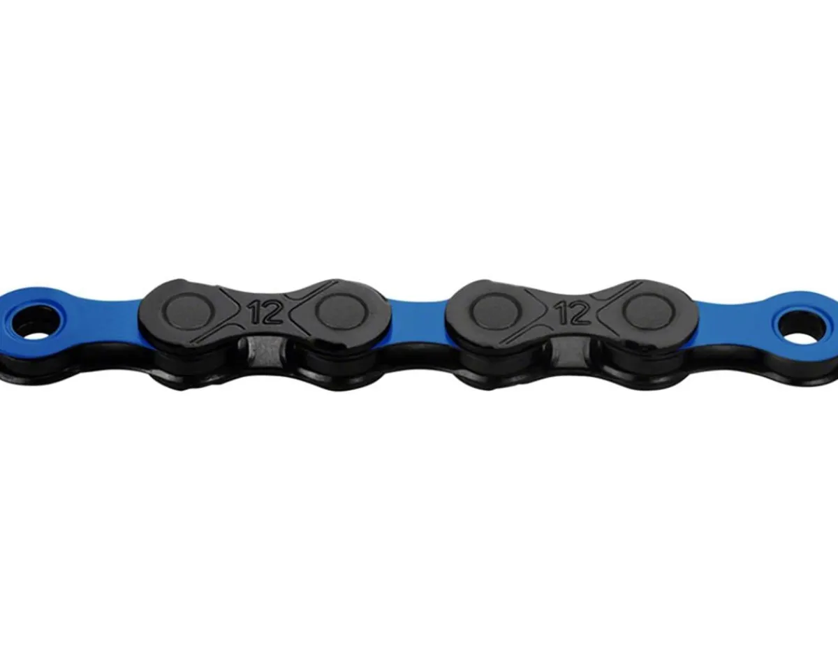 KMC Chains & Accessories|DLC 12 Chain (Black/Blue) (12 Speed) (126 Links)