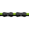 KMC Chains & Accessories|DLC 12 Chain (Black/Green) (12 Speed) (126 Links)
