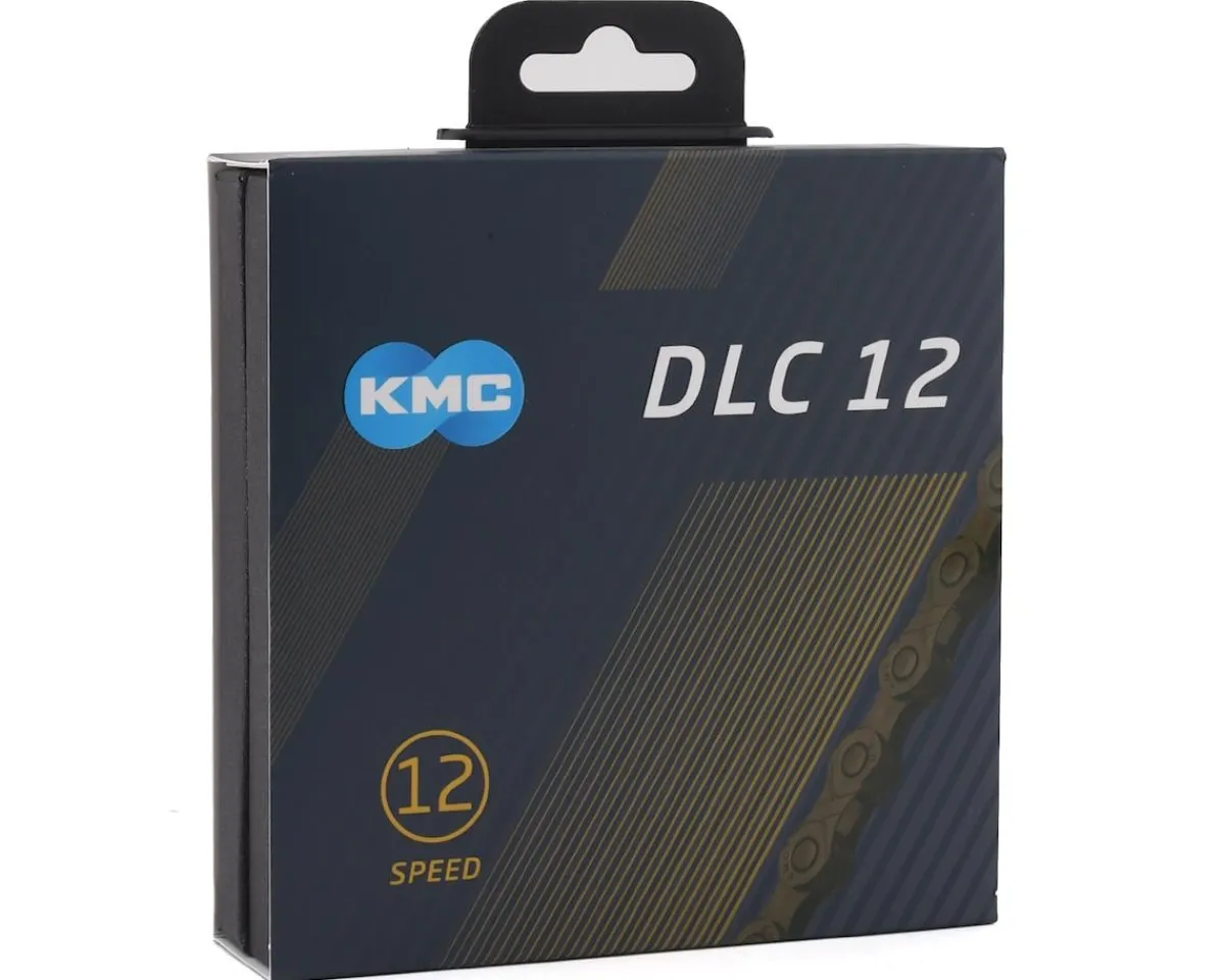 KMC Chains & Accessories|DLC 12 Chain (Black) (12 Speed) (126 Links)