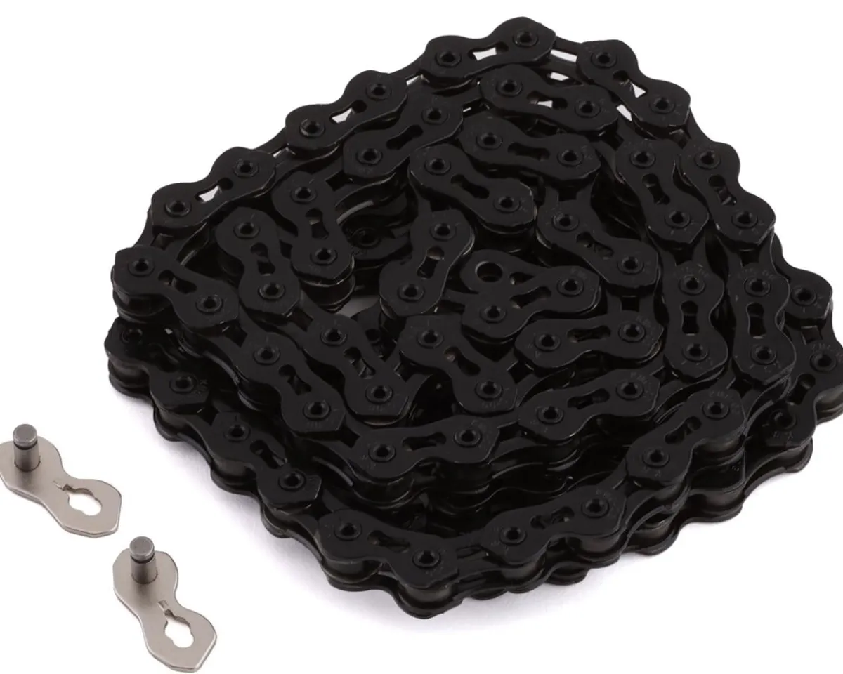 KMC Chains & Accessories|K1SL SuperLite Kool Wide Chain (Black) (Single Speed) (100 Links) (1/8")