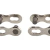KMC Chains & Accessories|Missing Link Master Link (Silver) (10 Speed) (2 Pairs)