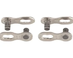 KMC Chains & Accessories|MissingLink-9R (Silver) (9 Speed) (2) (Reusable)