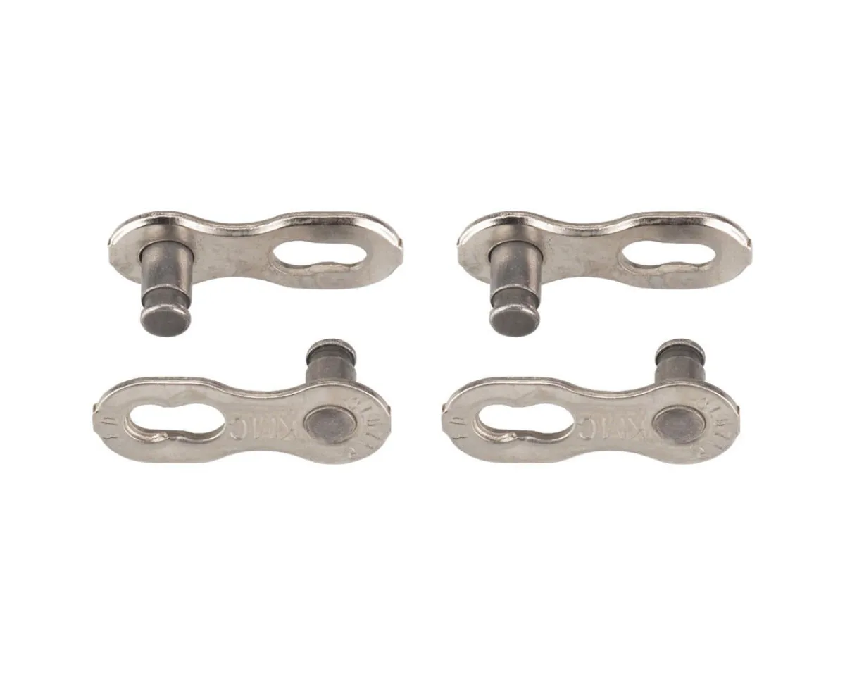 KMC Chains & Accessories|MissingLink (Silver) (7-8 Speed) (2) (Reusable)
