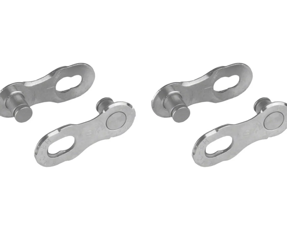 KMC Chains & Accessories|MissingLink 12 (Silver) (12 Speed) (2-Pack) (Non-Reusable)