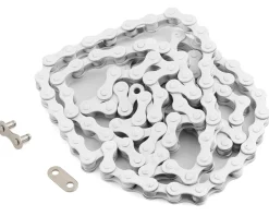 KMC Chains & Accessories|S1 BMX Chain (White) (Single Speed) (112 Links)