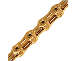 KMC Chains & Accessories|X11SL Waxed Chain (Ti Gold) (11 Speed) (118 Links)