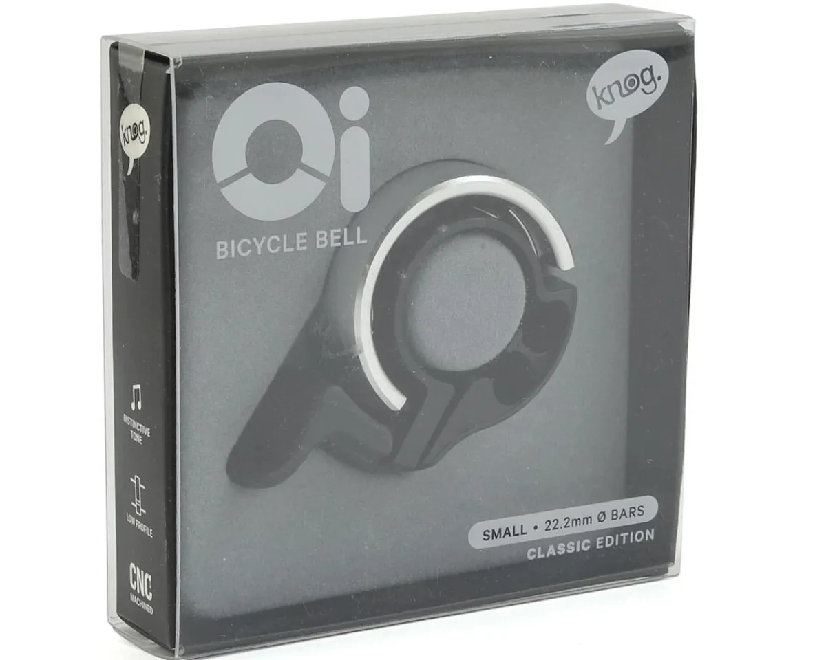 Knog Mounts & Handlebar Accessories|Oi Bell (Silver) (Small | 22.2mm)