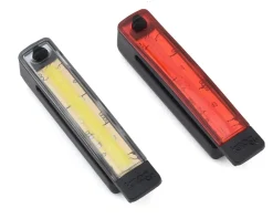 Knog Bike Lights|Plus Headlight & Tail Light Set (Black) (40/20 Lumens)