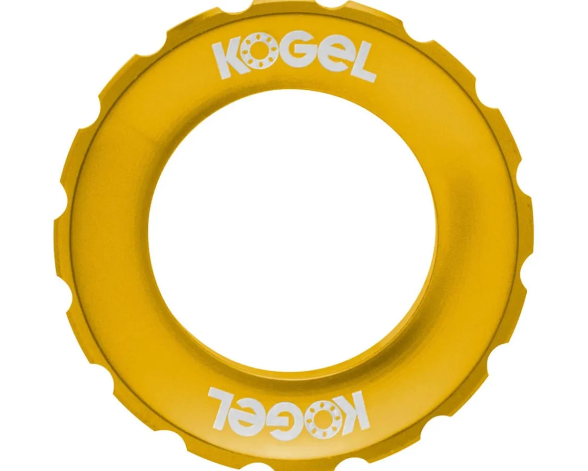 Kogel Bearings Brakes|Centerlock Rotor Lockring (Gold) (External Spline)