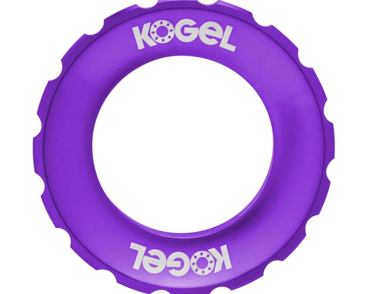 Kogel Bearings Brakes|Centerlock Rotor Lockring (Purple) (External Spline)