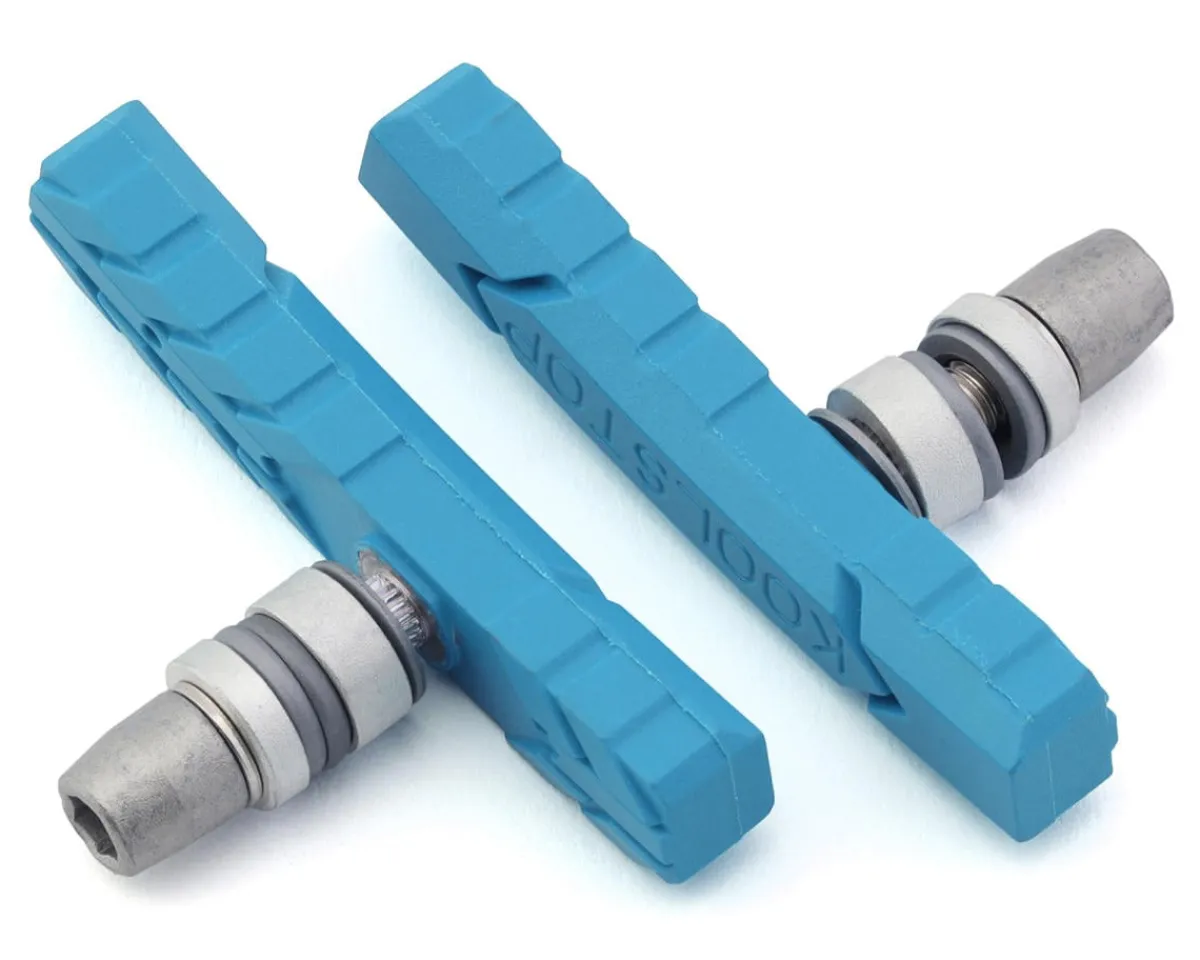Kool Stop Brakes|All Terrain Brake Pads (Light Blue) (Threaded) (1Pair)