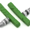 Kool Stop Brakes|All Terrain Brake Pads (Lime Green) (Threaded) (1 Pair)