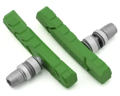 Kool Stop Brakes|All Terrain Brake Pads (Lime Green) (Threaded) (1 Pair)