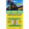 Kool Stop Brakes|BMX Brake Pads (Lime Green) (Threaded) (1 Pair)