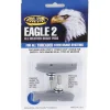 Kool Stop Brakes|Eagle 2 Brake Pads (Silver) (1 Pair) (Threaded Post)