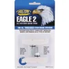 Kool Stop Brakes|Eagle 2 Brake Pads (White) (1 Pair) (Threaded Post)