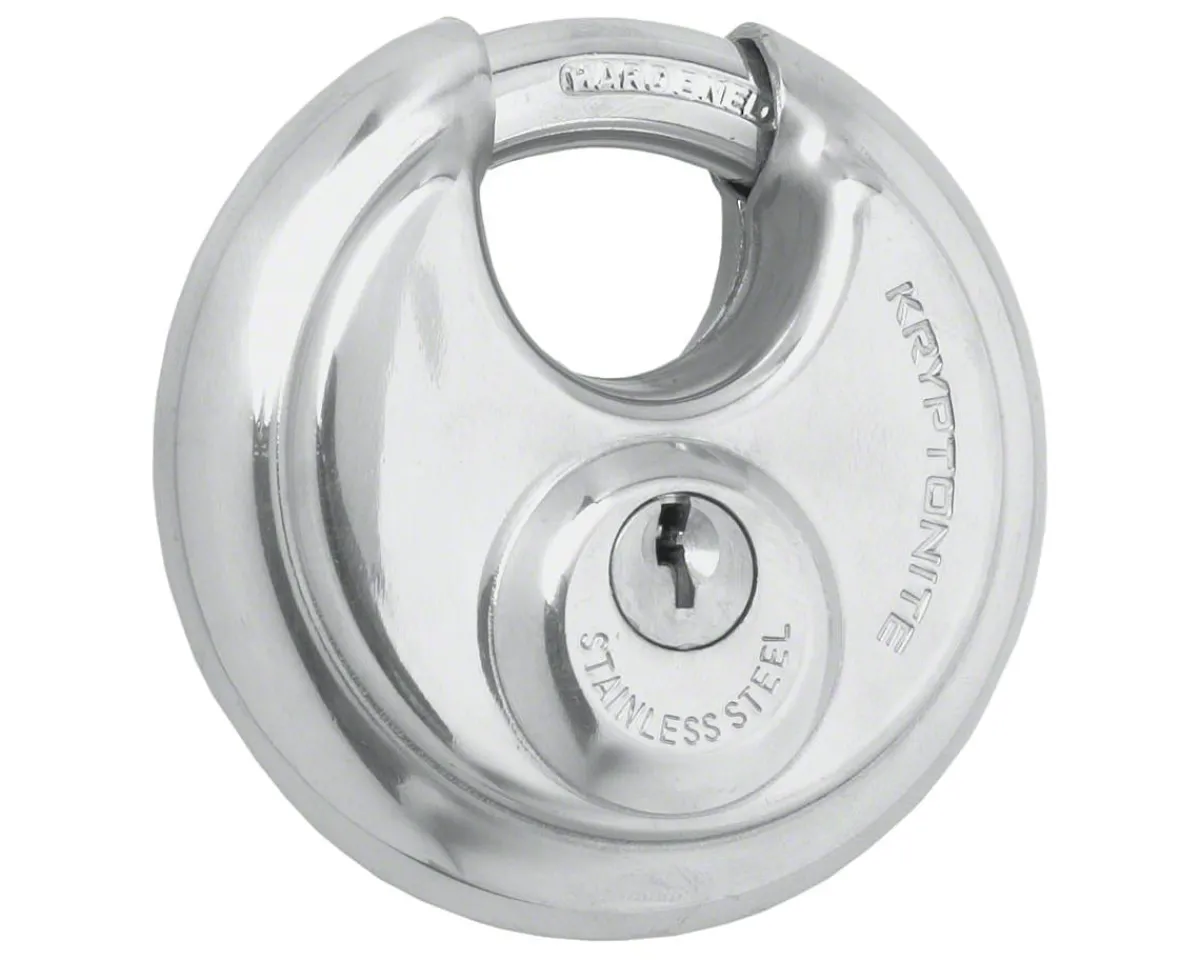 Kryptonite Bike Locks|Disc Padlock with Flat Key